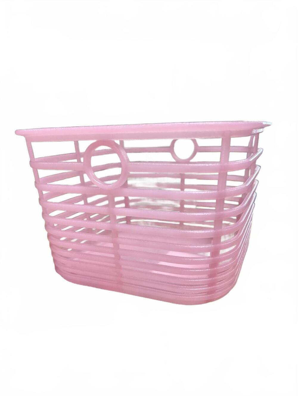 : Brightroom Small Plastic Storage Basket (Pink)